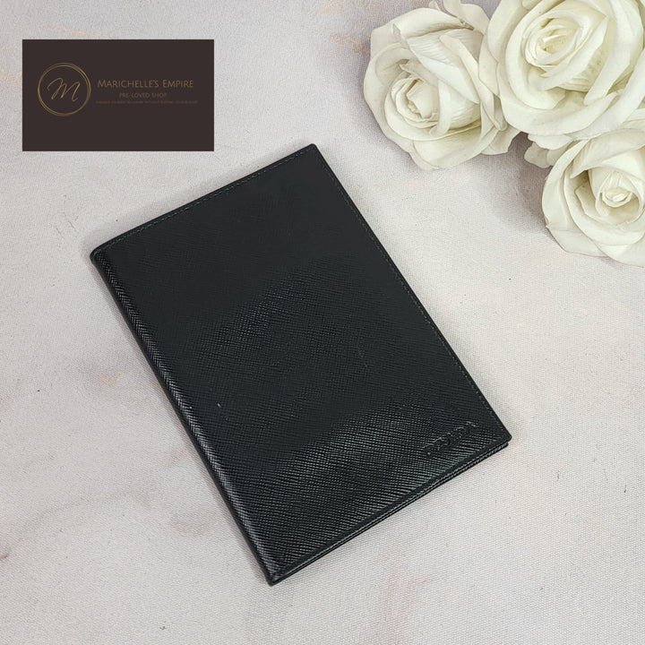 Prada Saffiano Passport Holder