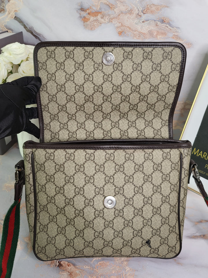 Gucci Kids Supreme Crossbody Bag