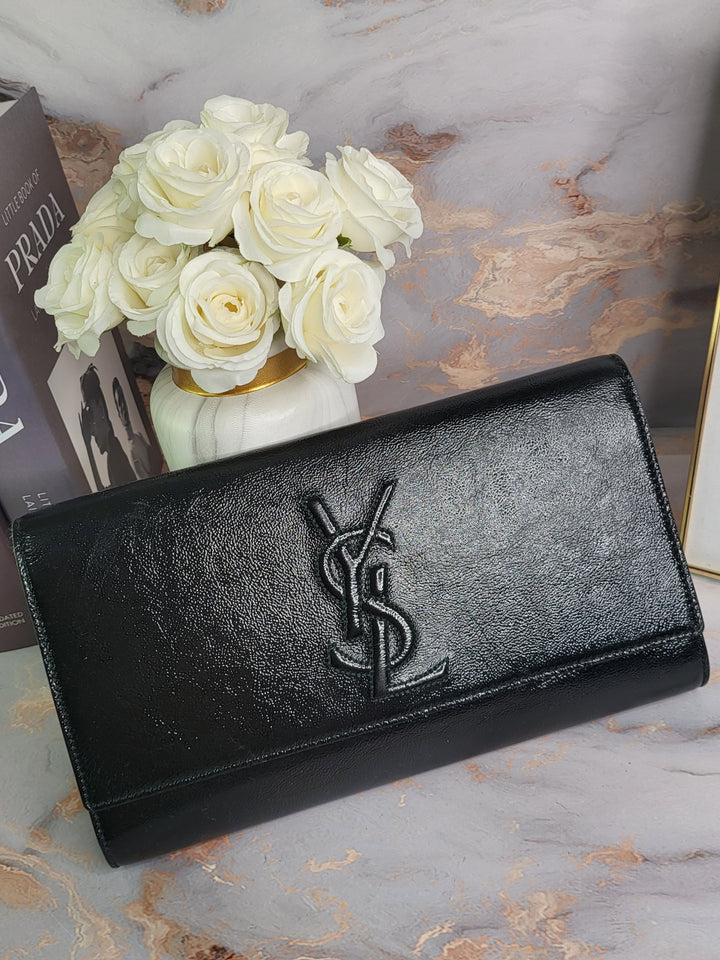 Saint Laurent Patent Clutch Bag