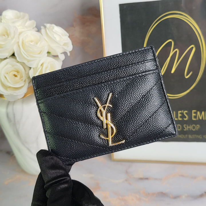 Saint Laurent Monogram Card Holder