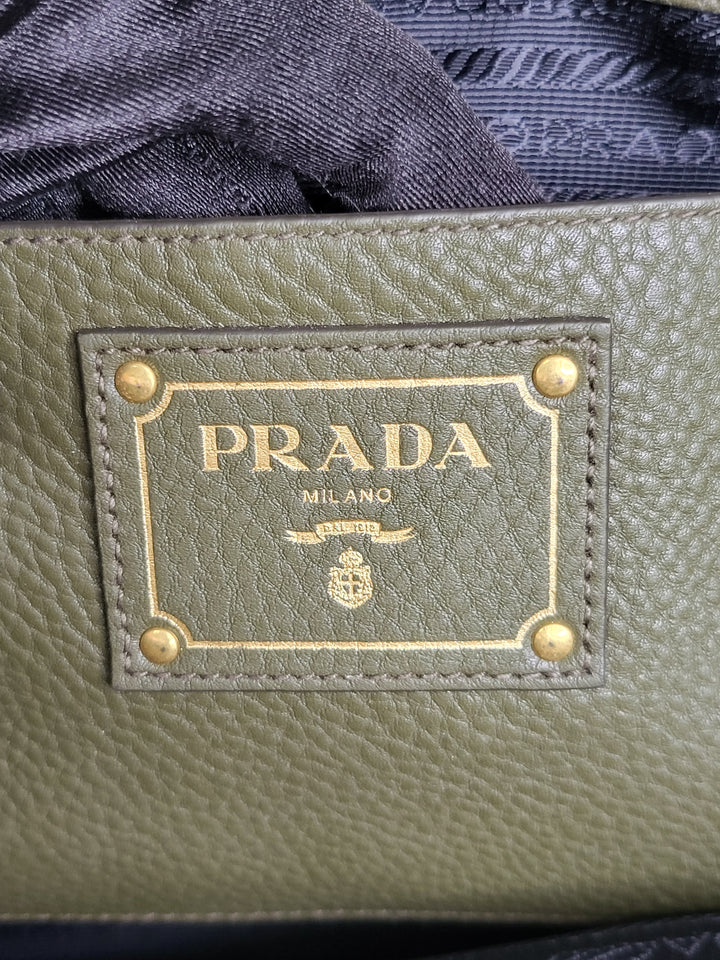 Prada Daino Large Tote Bag