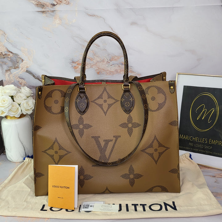 Louis Vuitton Reverse Monogram On The Go GM