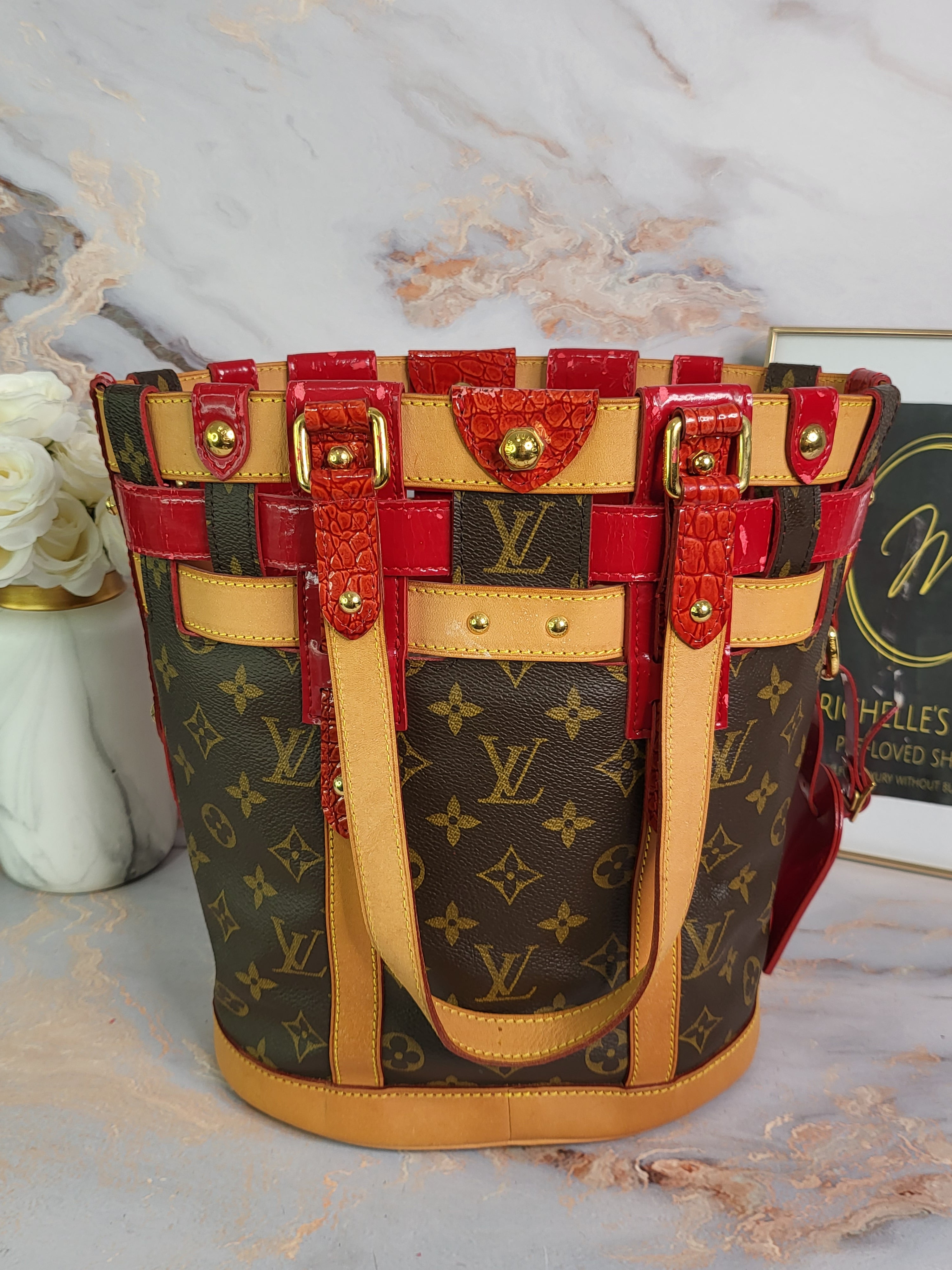 Louis Vuitton Rubis Salina Neo Bucket Bag
