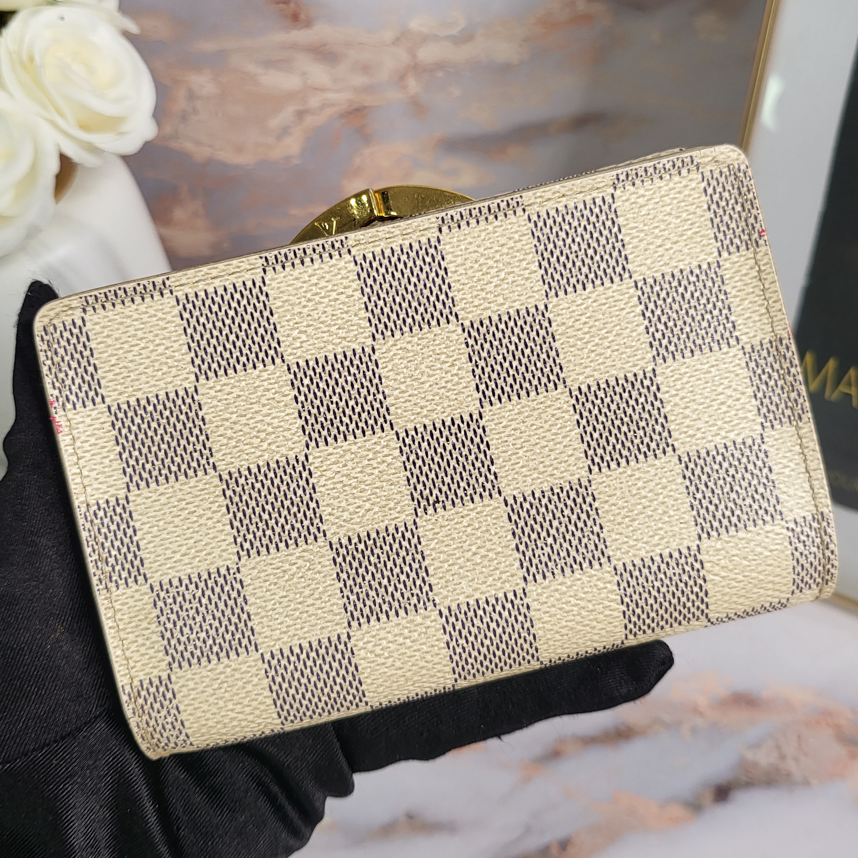 Louis Vuitton Damier Azur Portefeuille Wallet – Marichelle's Empire