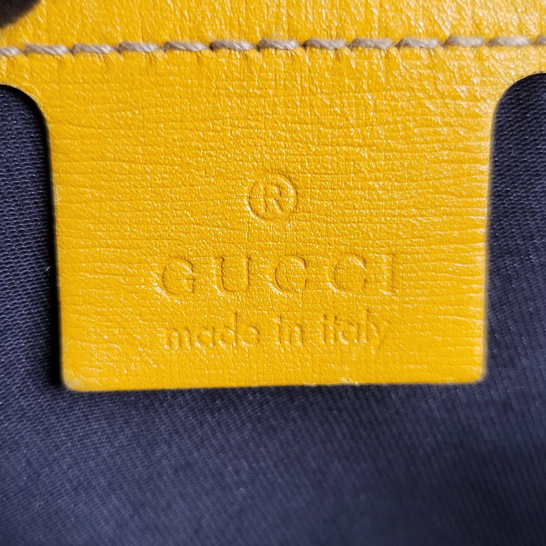 Gucci PVC Canvas Hand Bag