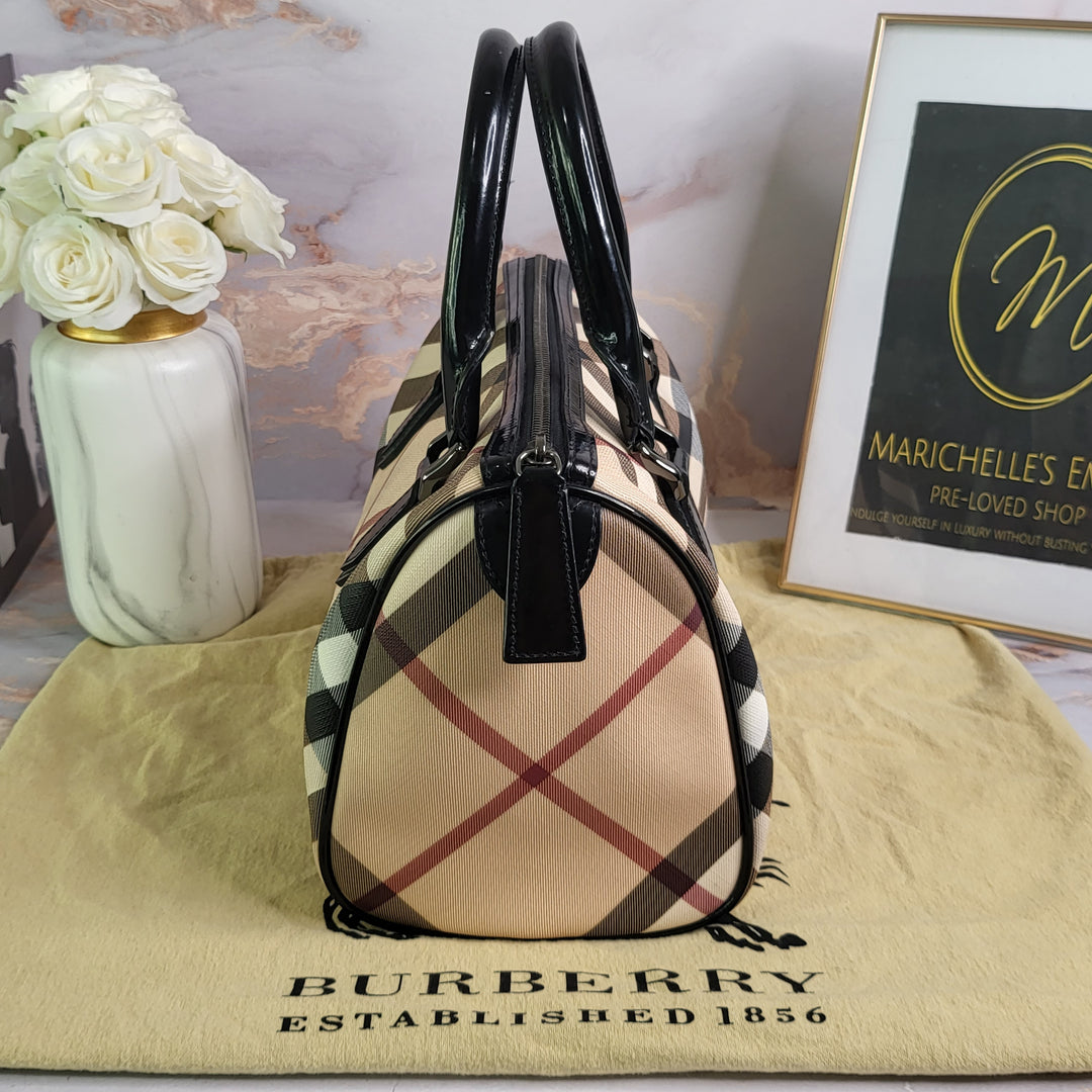 Burberry Nova Boston Bag