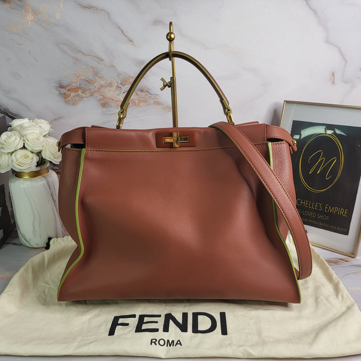 Fendi Peekaboo Large Two-way Shoulder Bag