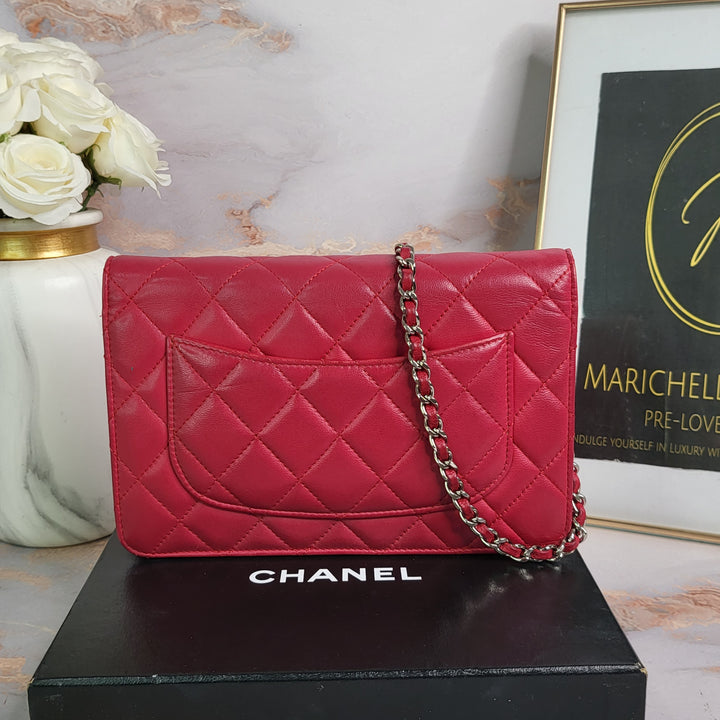 Chanel Lambskin Wallet On Chain