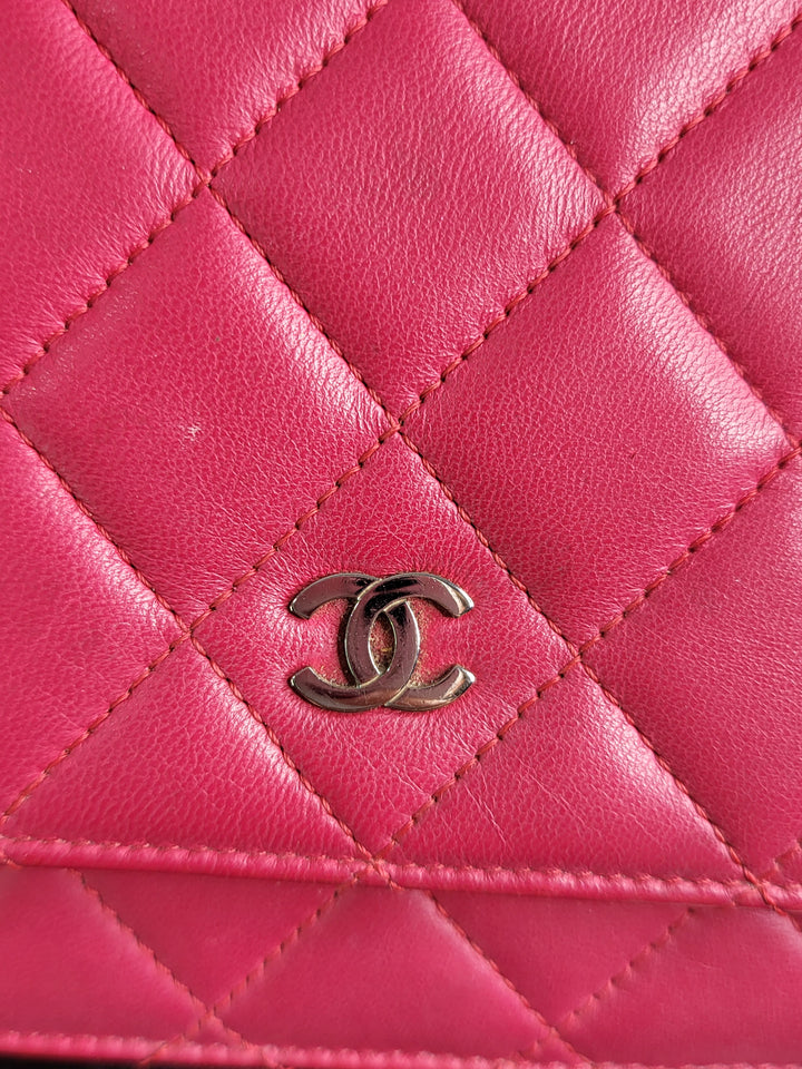 Chanel Lambskin Wallet On Chain