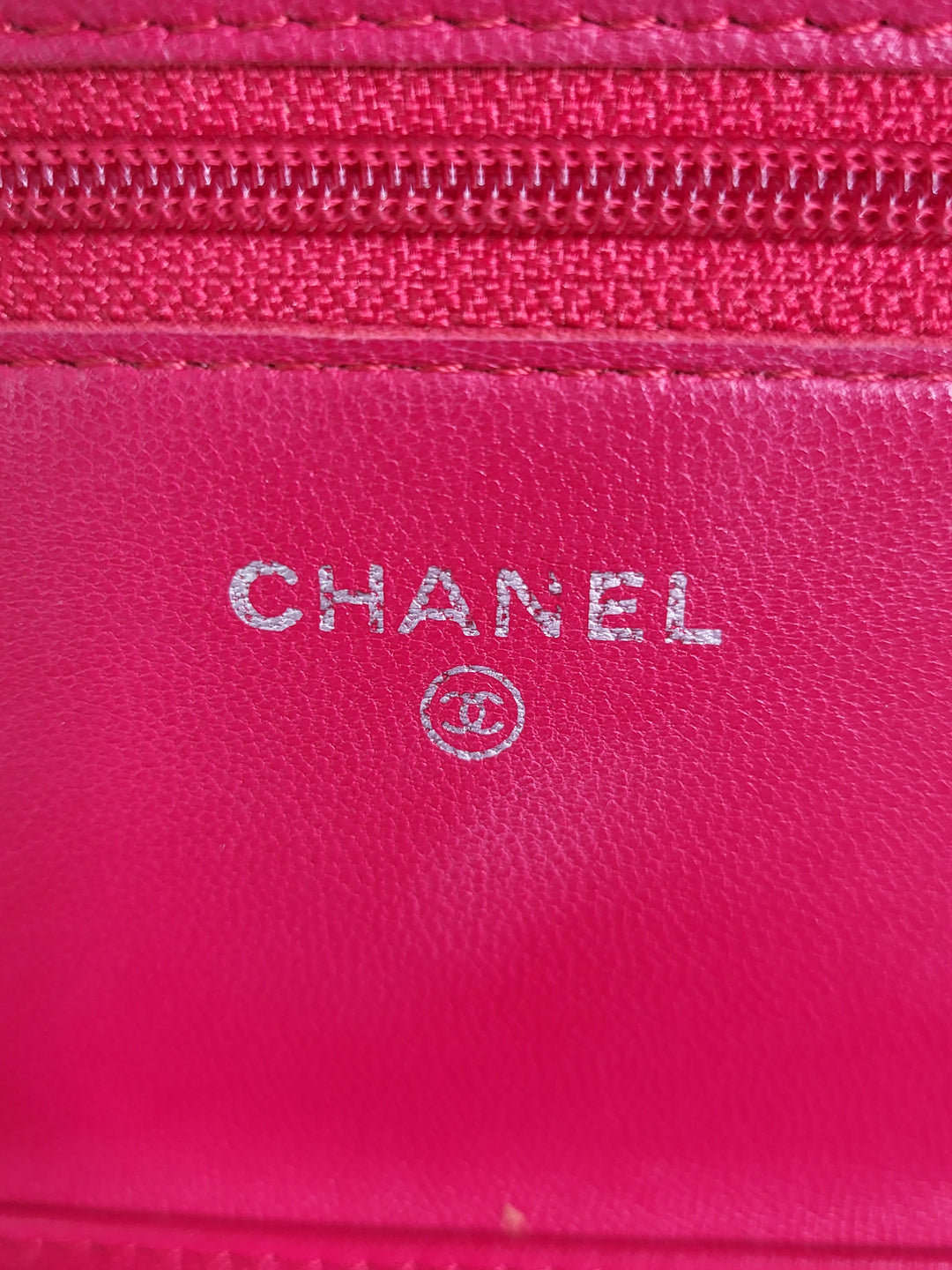 Chanel Lambskin Wallet On Chain