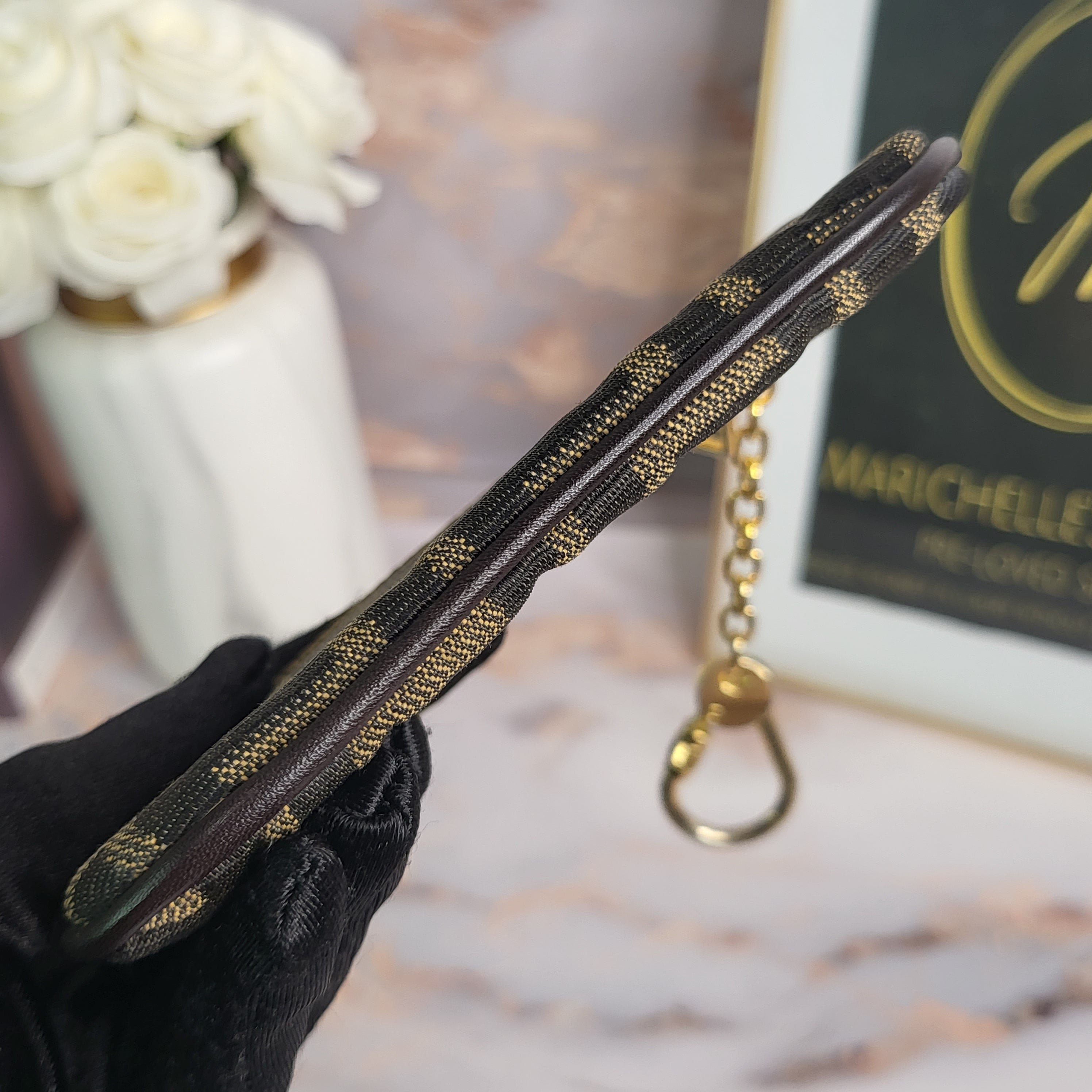 Fendi Zucca Coin / Key Pouch – Marichelle's Empire