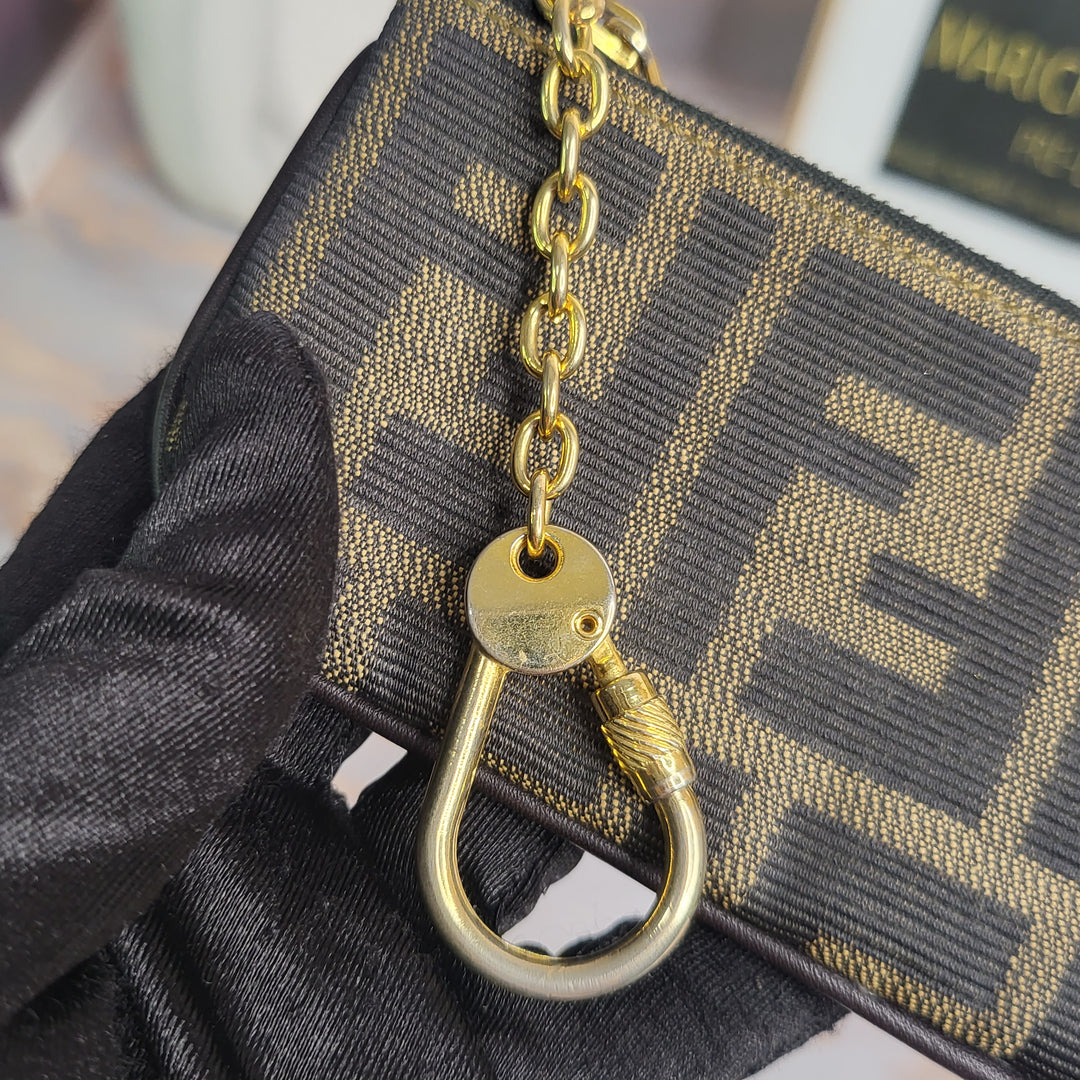 Fendi Zucca Coin / Key Pouch