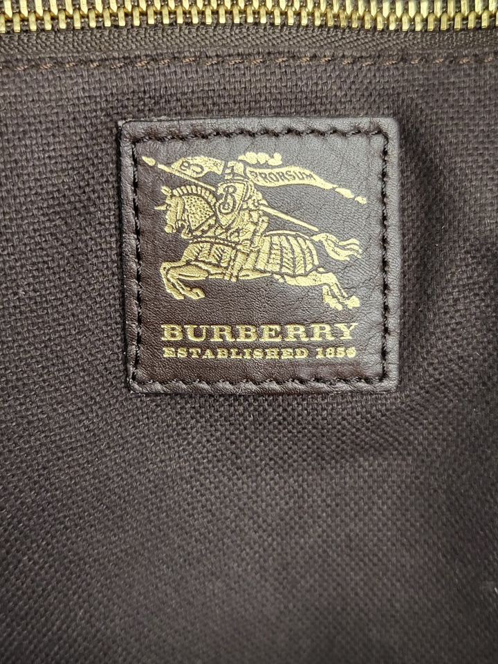 Burberry Haymarket Leyland Tote Bag