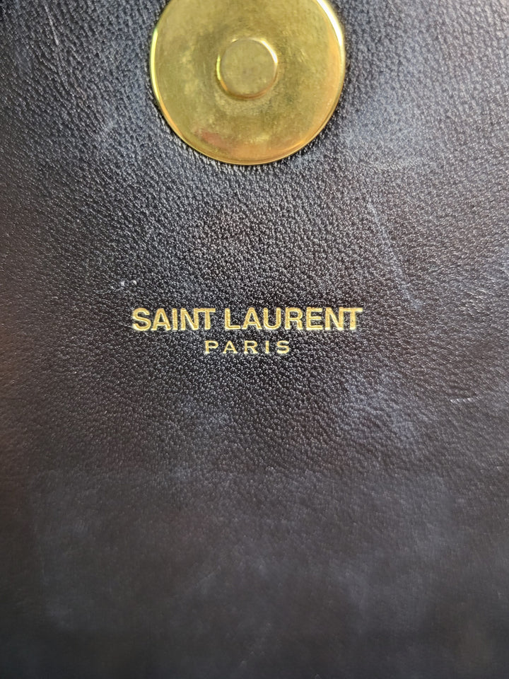 Saint Laurent Velvet College Bag