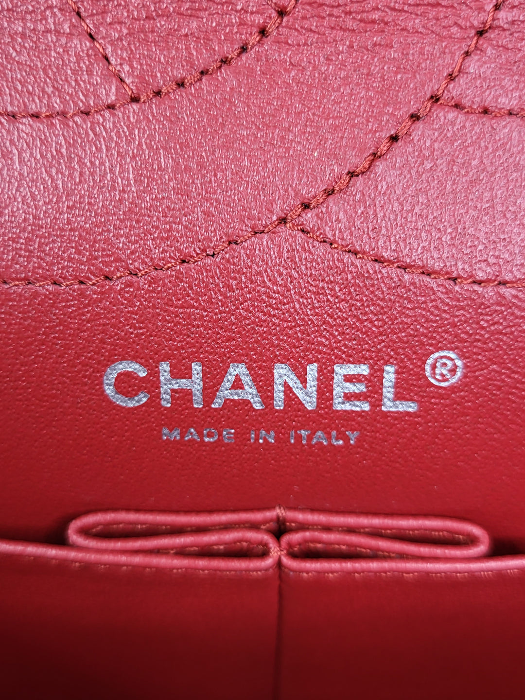 Chanel Red Reissue Double Flap Jumbo