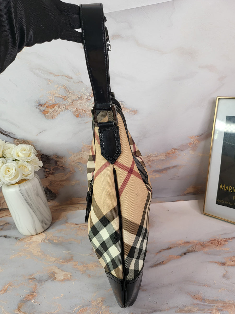 Burberry Nova Brooke Hobo Bag