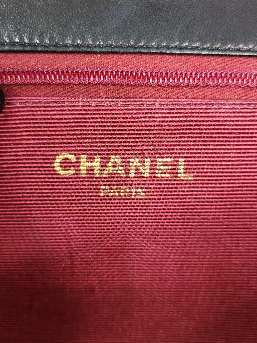 Chanel Lambskin Chevron Single Flap Bag