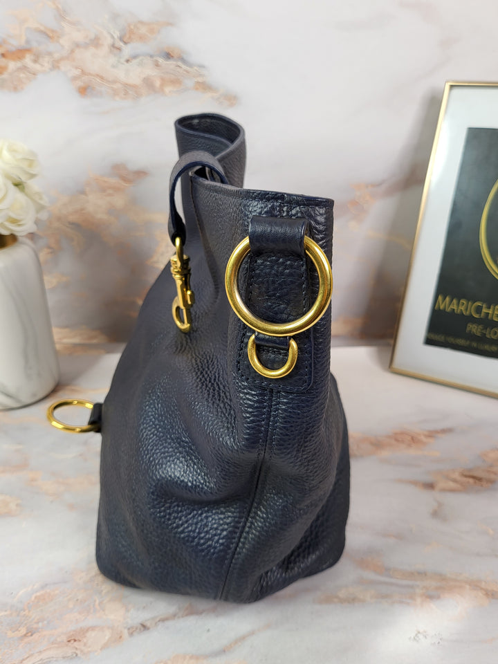 Miu Miu Vitello Daino Bucket Bag