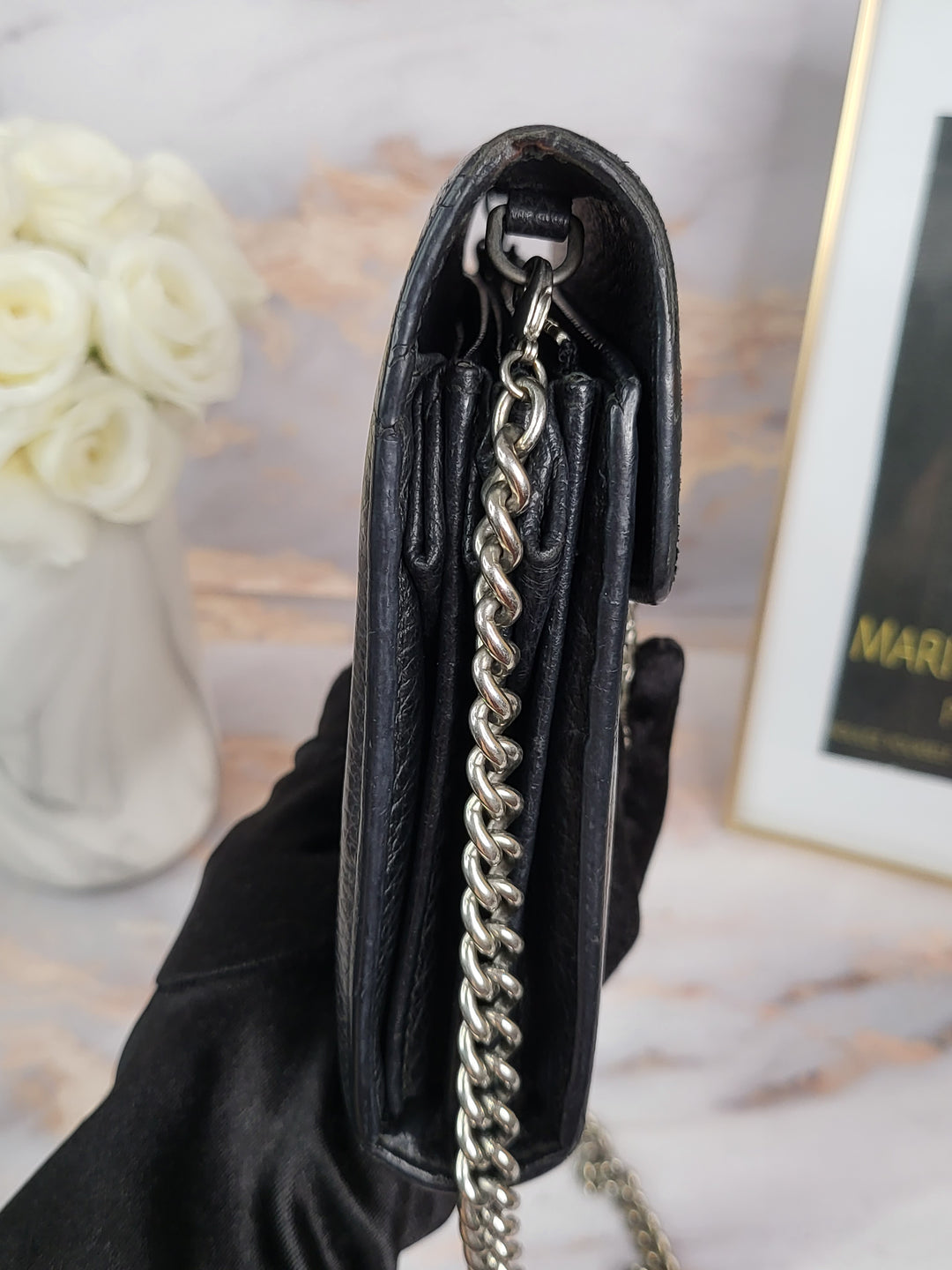 Gucci Leather Dionysus Mini Chain Bag