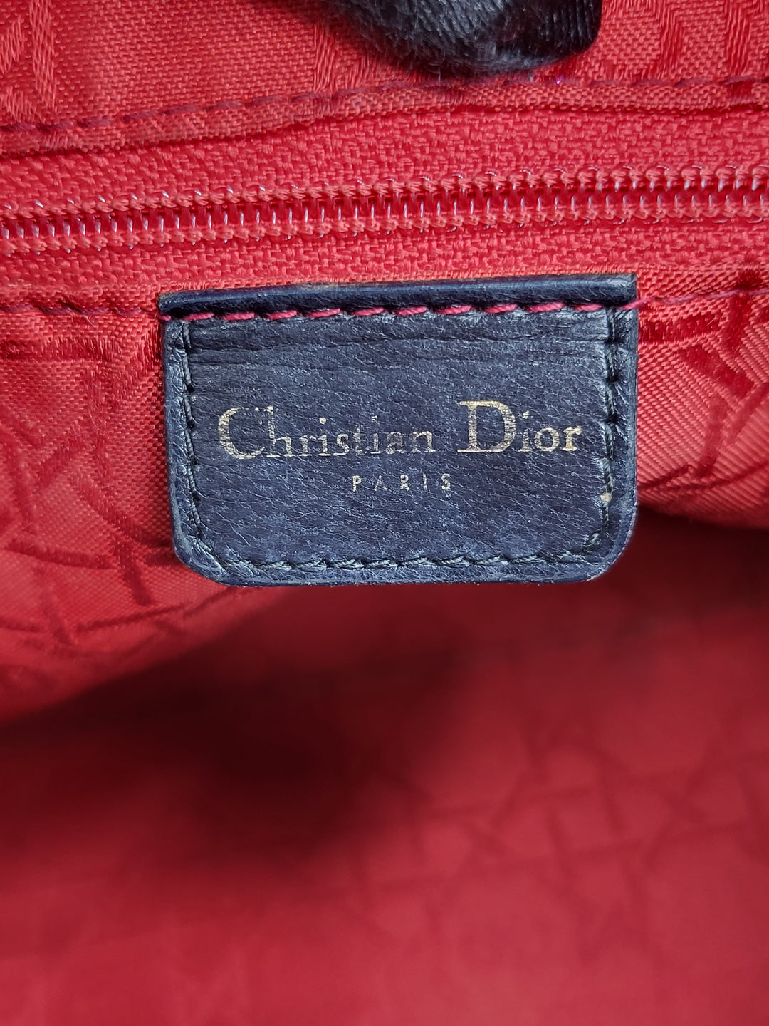 Christian Dior Patent Leather Medium Lady Dior