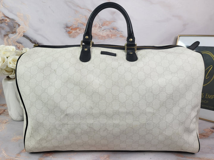 Gucci Supreme Leather Duffel Bag 45cm