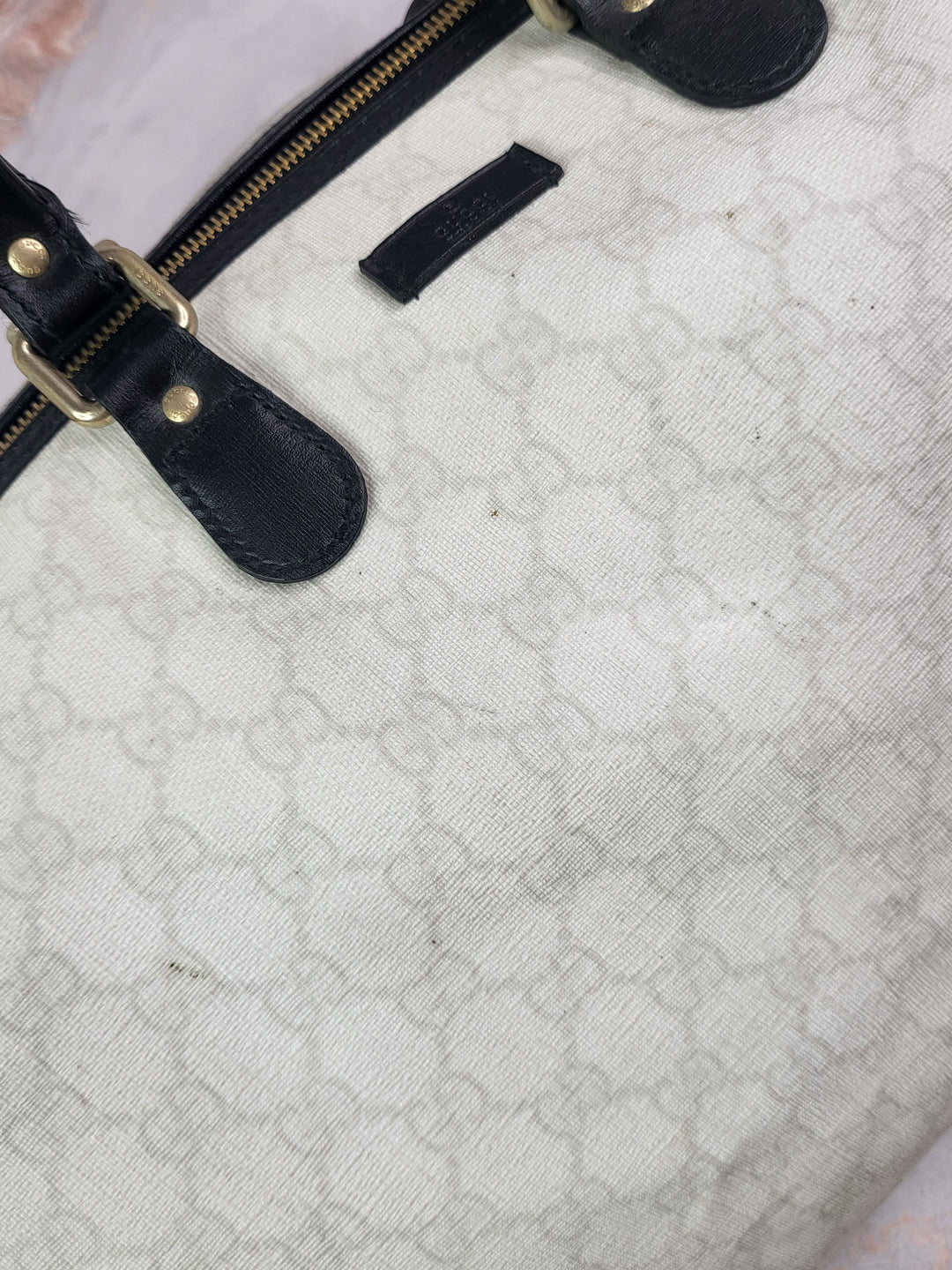 Gucci Supreme Leather Duffel Bag 45cm