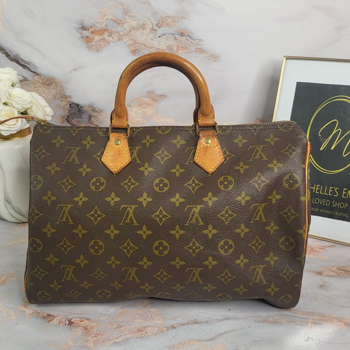 Louis Vuitton Monogram Speedy 35