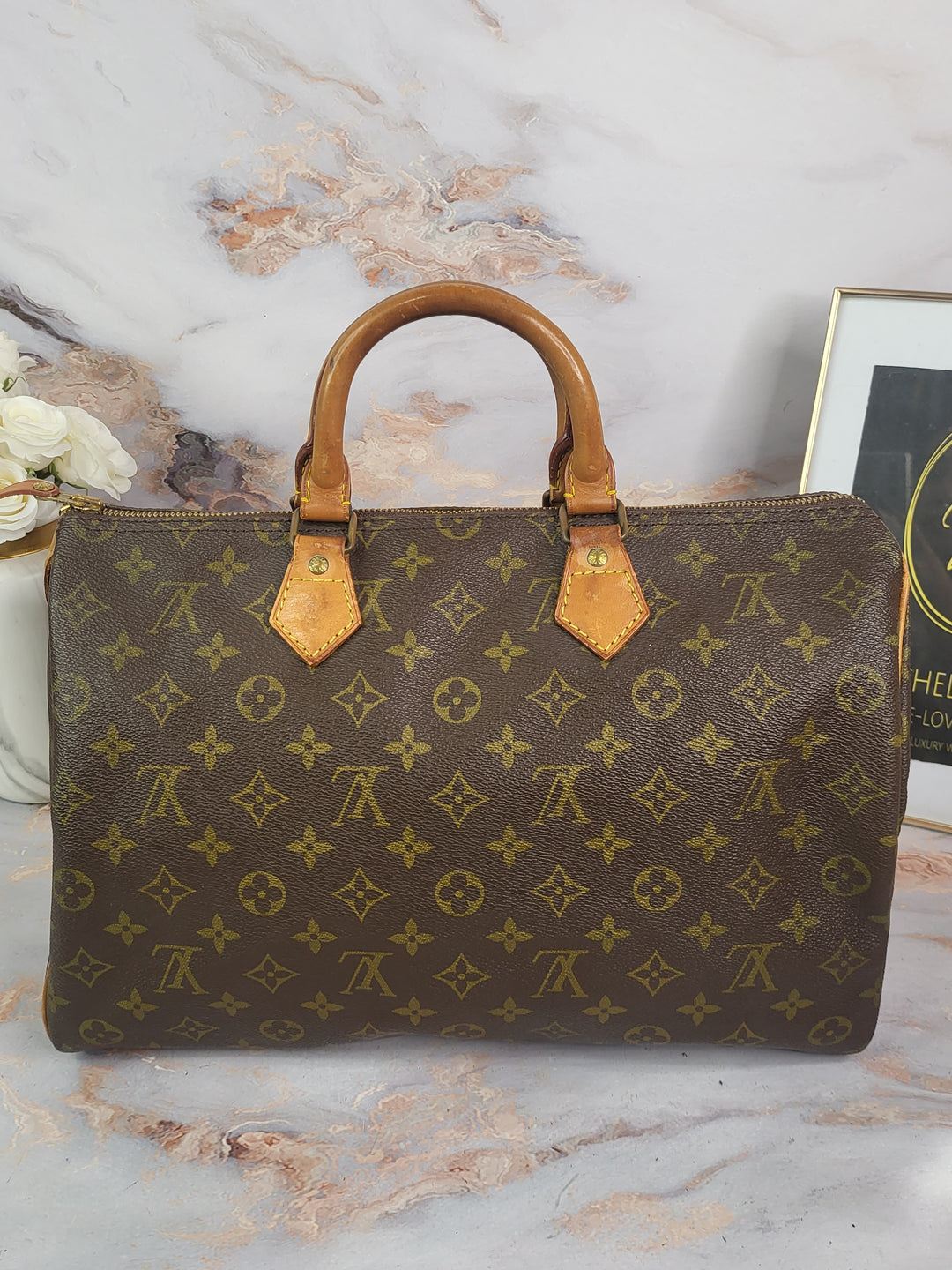 Louis Vuitton Monogram Speedy 35