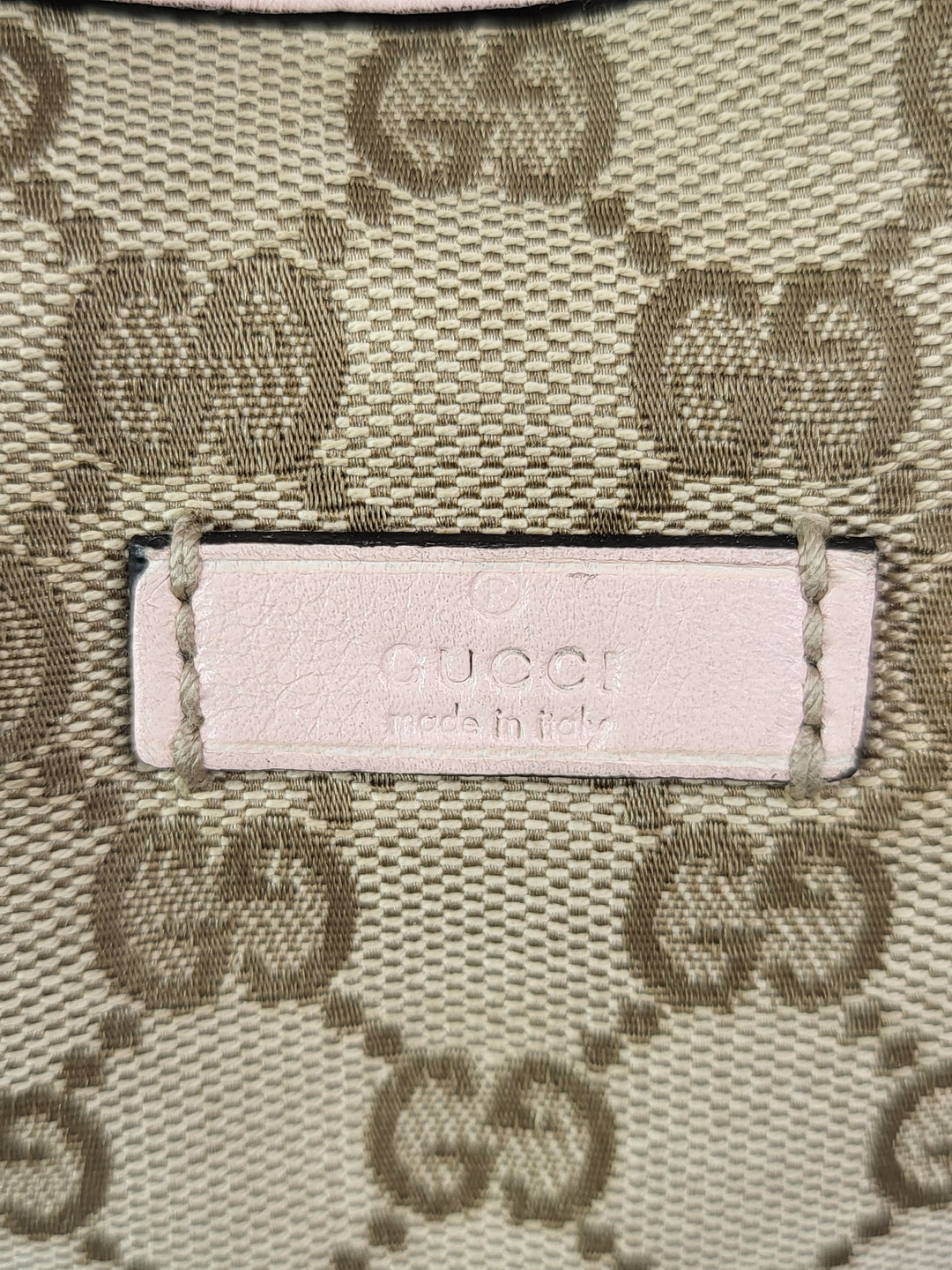 Gucci Guccissima Canvas Messenger Bag