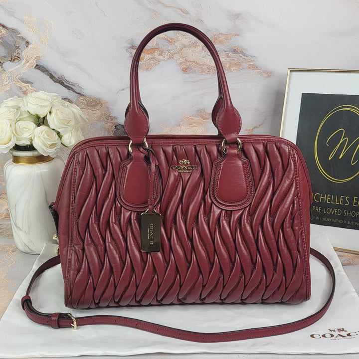 Coach Nolita Matelasse Bag