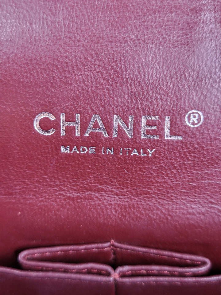 Chanel Lambskin Double Flap Maxi