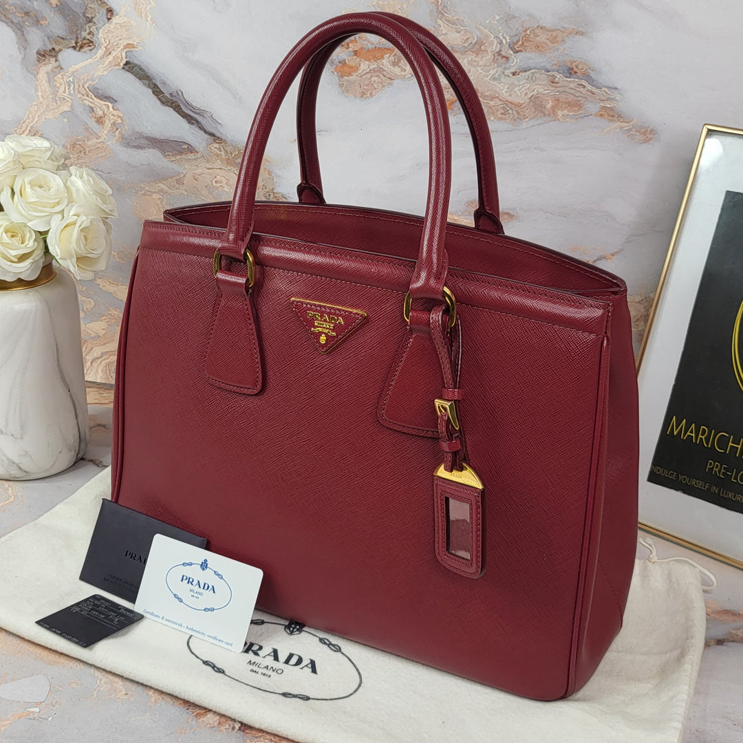 Prada Saffiano Lux Tote Bag