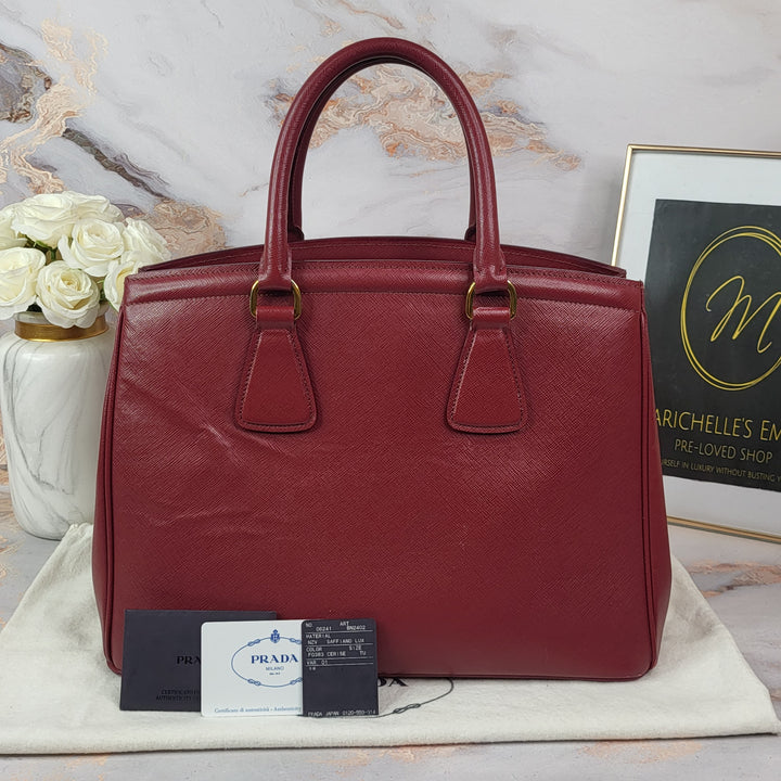 Prada Saffiano Lux Tote Bag