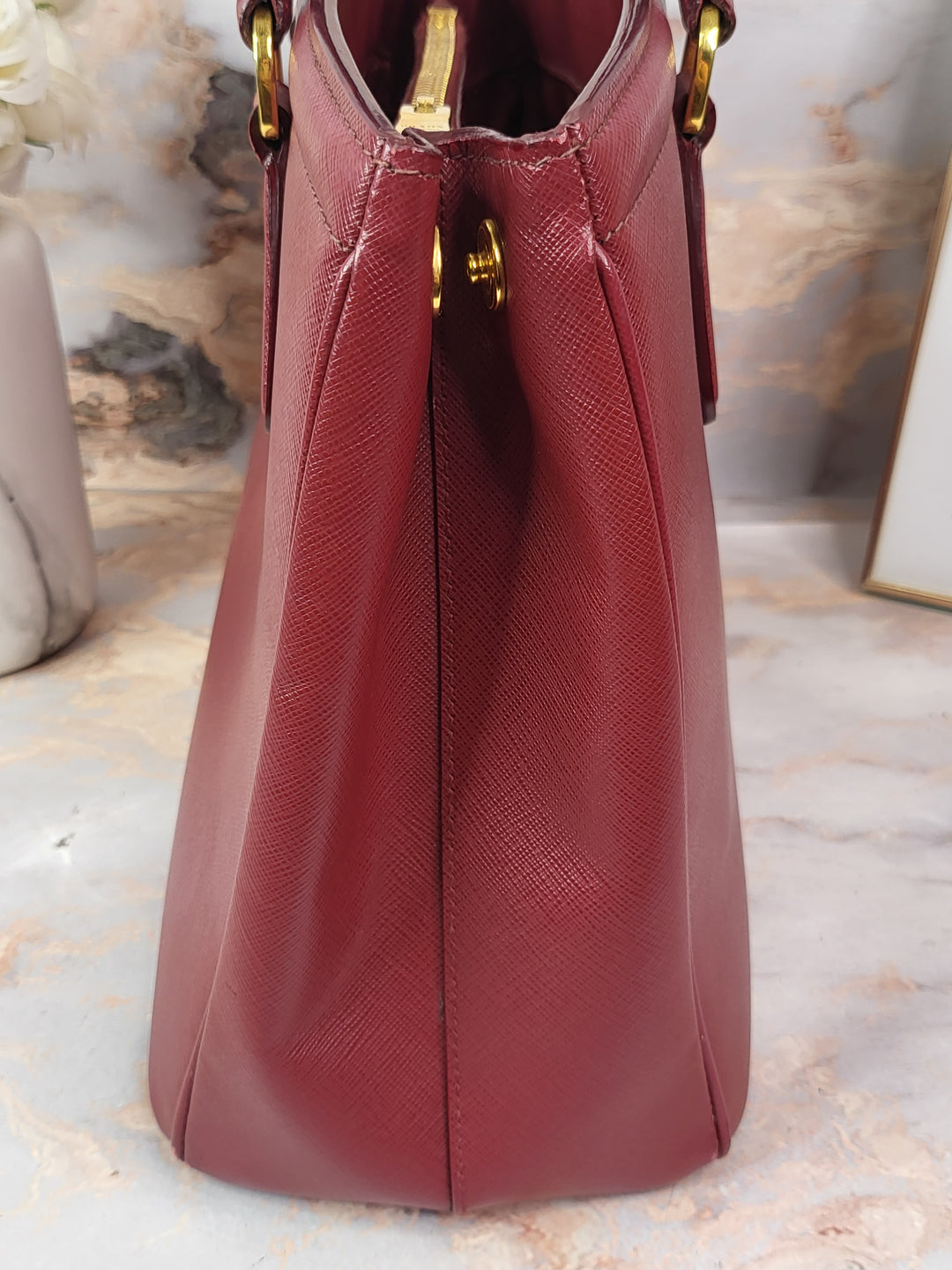 Prada Saffiano Lux Tote Bag