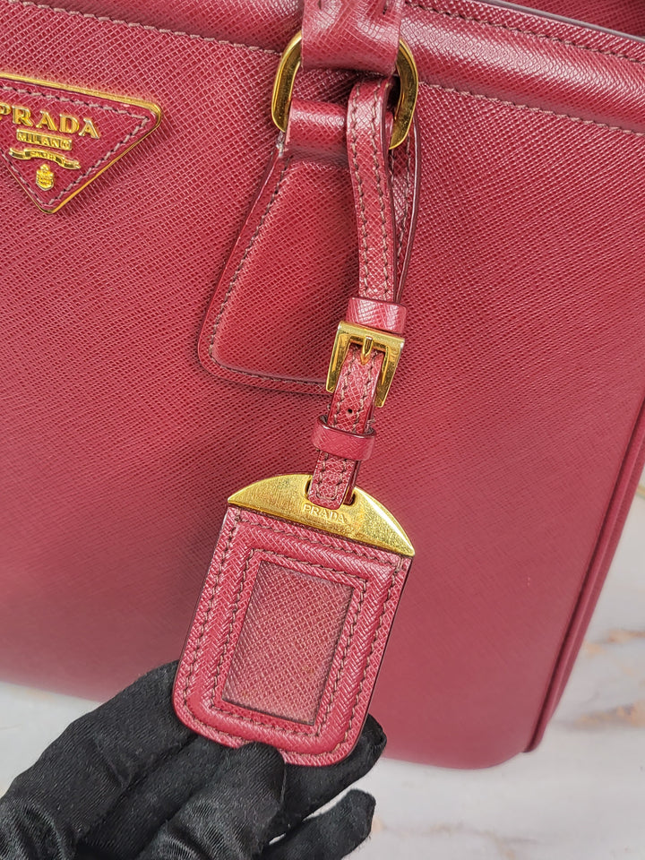 Prada Saffiano Lux Tote Bag