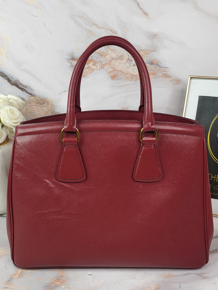 Prada Saffiano Lux Tote Bag