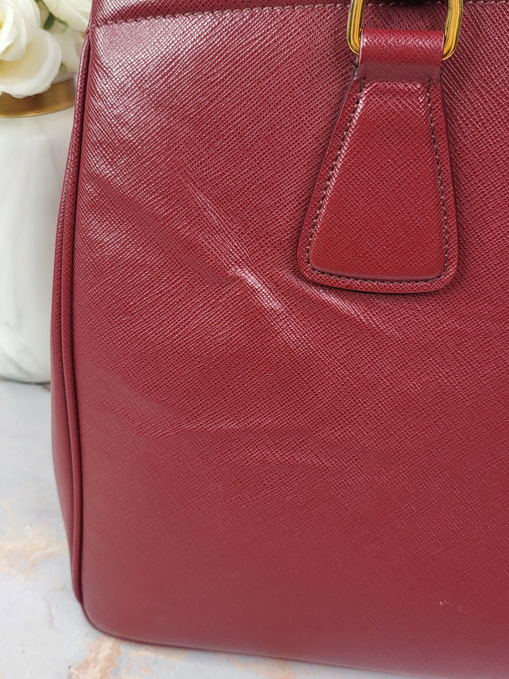 Prada Saffiano Lux Tote Bag