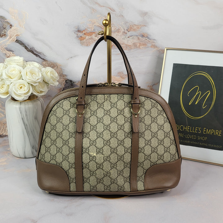 Gucci Monogram Dome Bag
