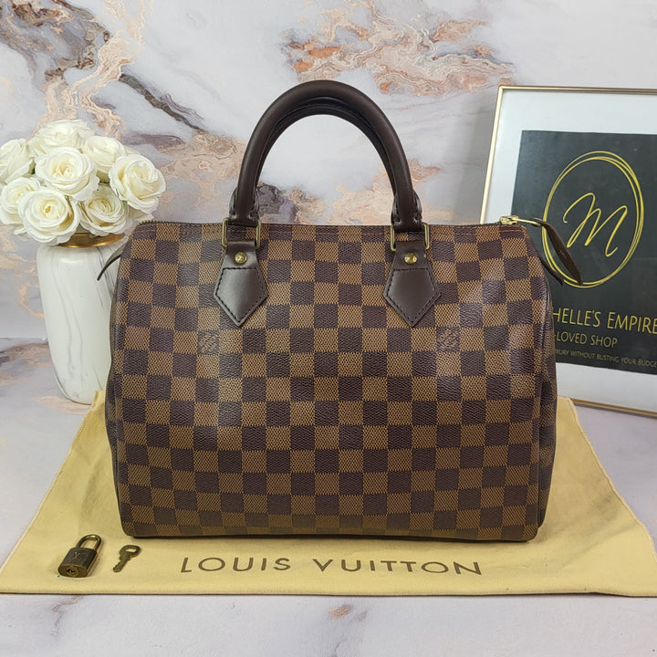 Louis Vuitton Damier Ebene Speedy 30