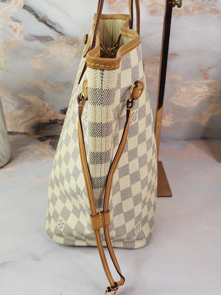 Louis Vuitton Damier Azur Neverfull MM