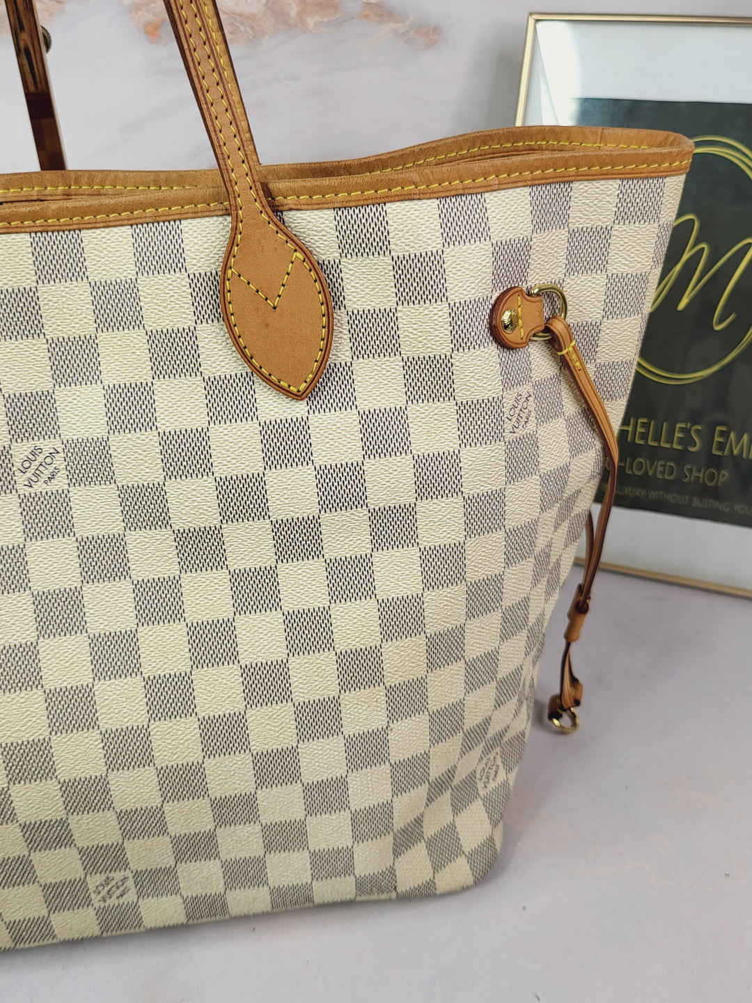 Louis Vuitton Damier Azur Neverfull MM