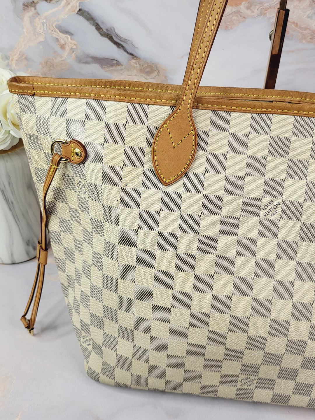 Louis Vuitton Damier Azur Neverfull MM