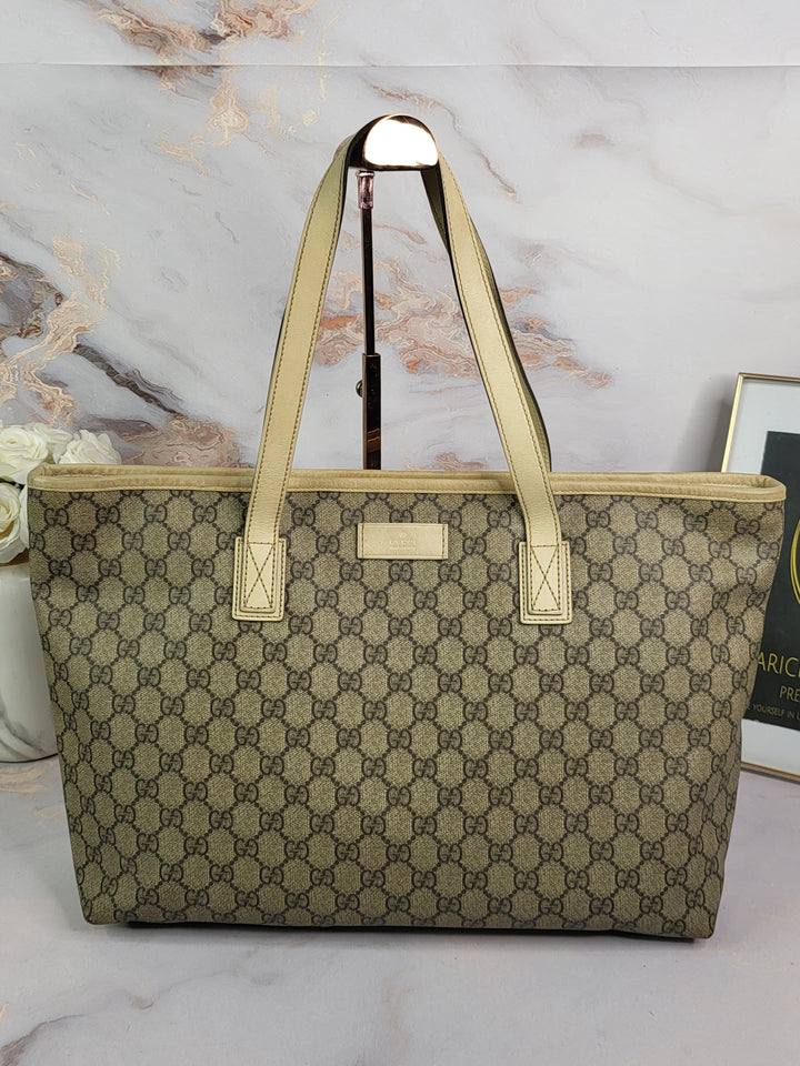 Gucci PVC Canvas Joy Tote Bag