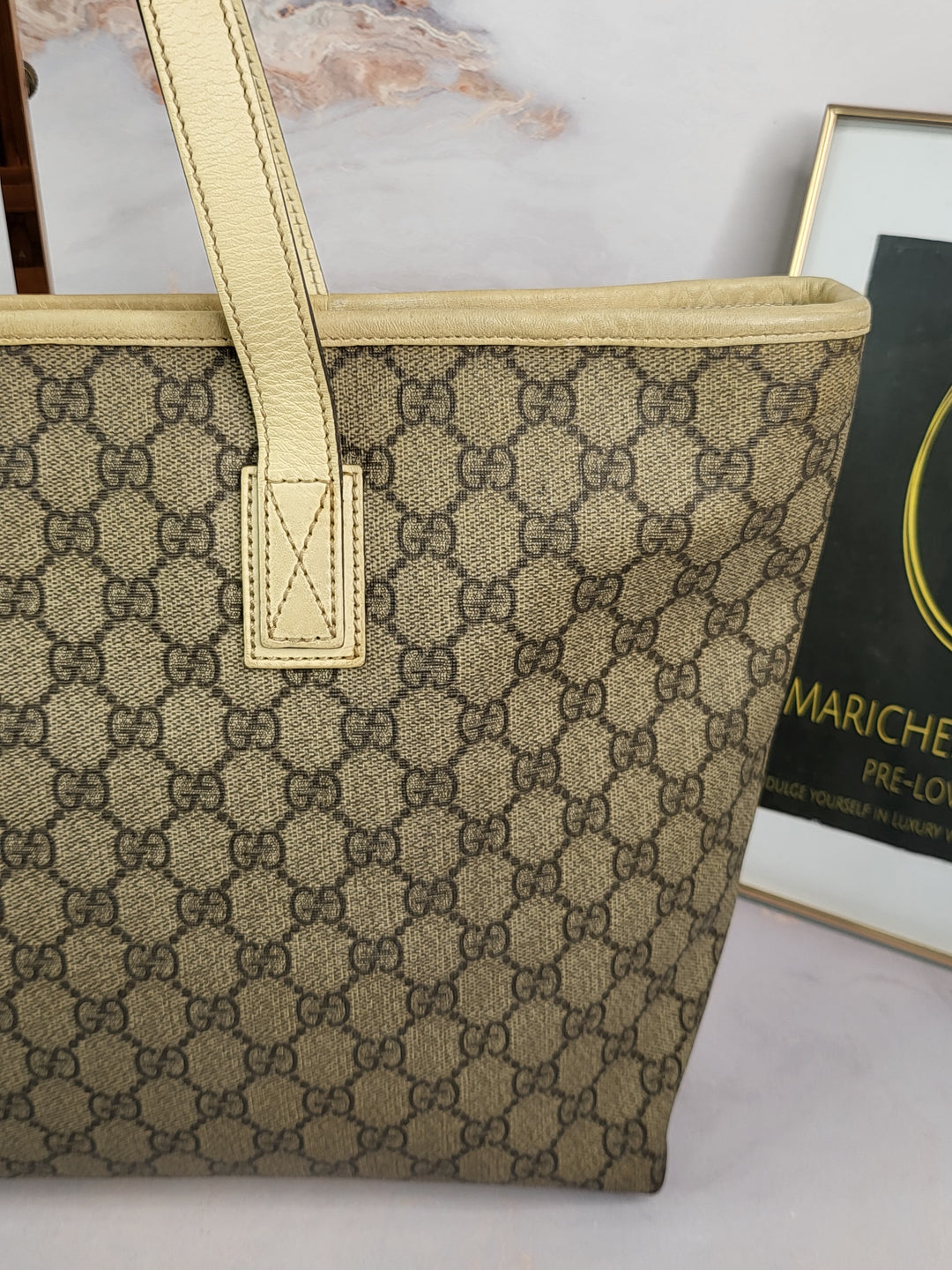 Gucci PVC Canvas Joy Tote Bag