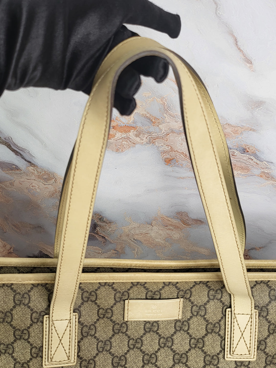 Gucci PVC Canvas Joy Tote Bag