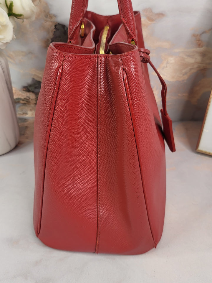 Prada Saffiano Lux Galleria Handbag