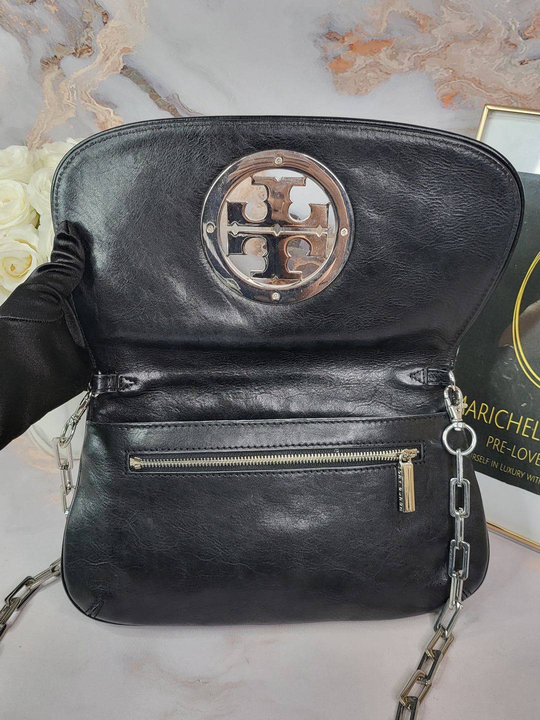 Tory Burch Reva Flap Crossbody Bag