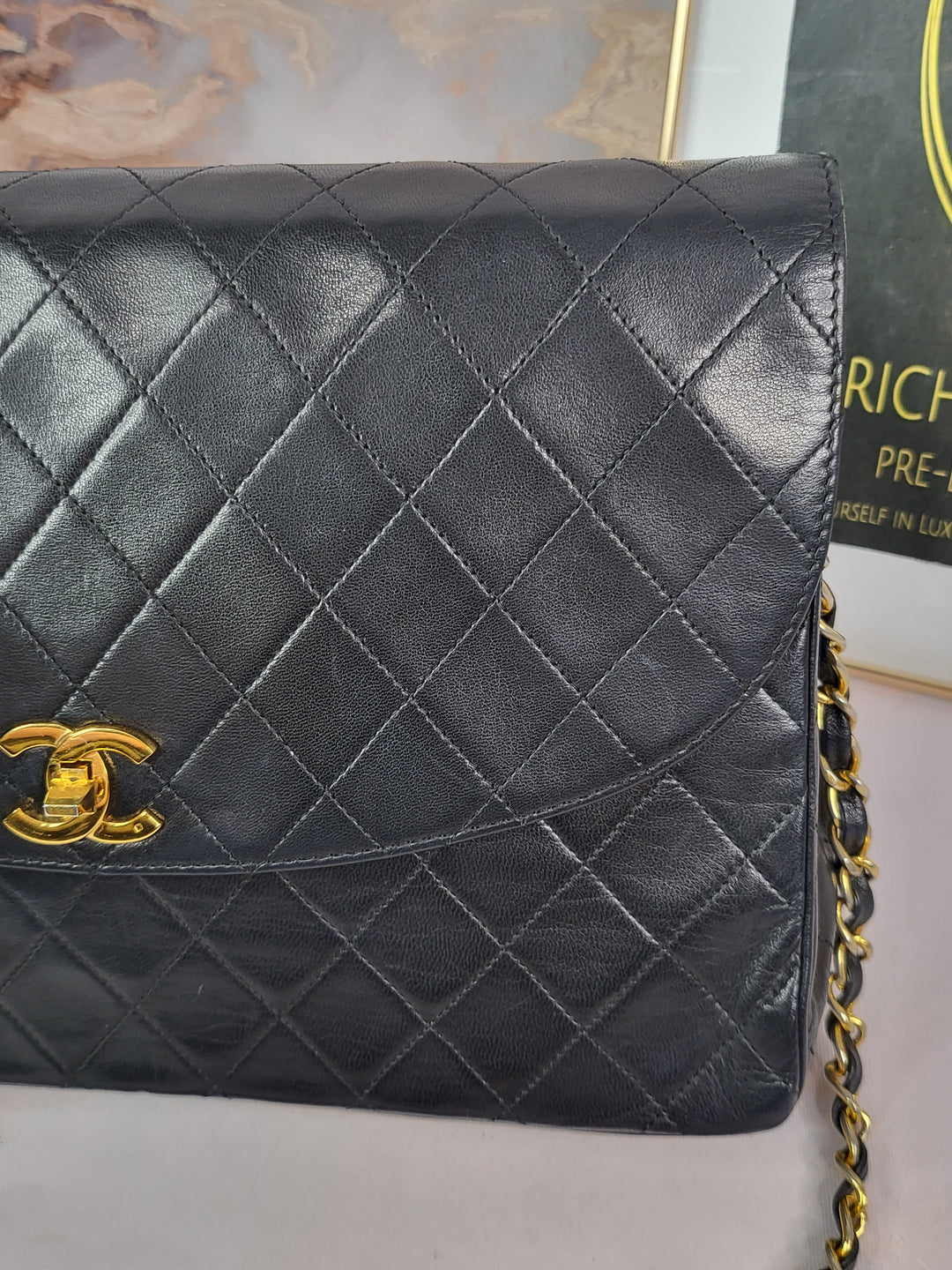 Chanel Lambskin Timeless Single Flap Bag