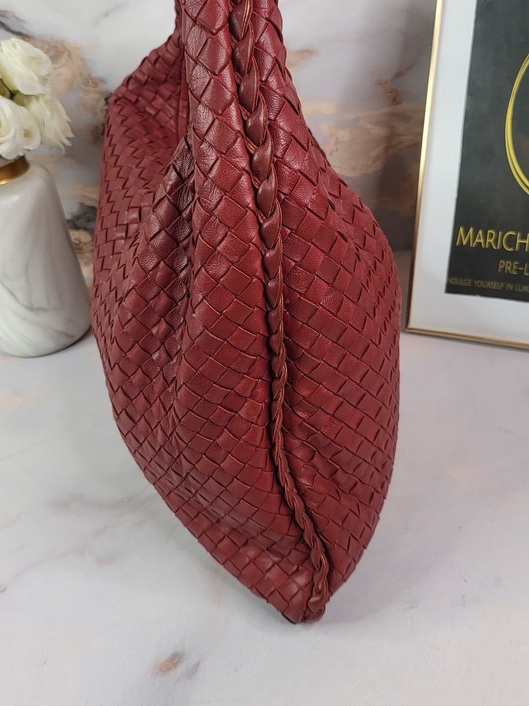 Bottega Veneta Intrecciato Hobo Bag