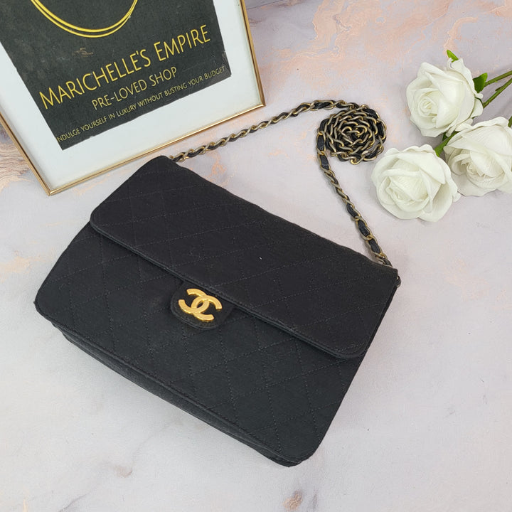 Chanel Fabric Single Flap